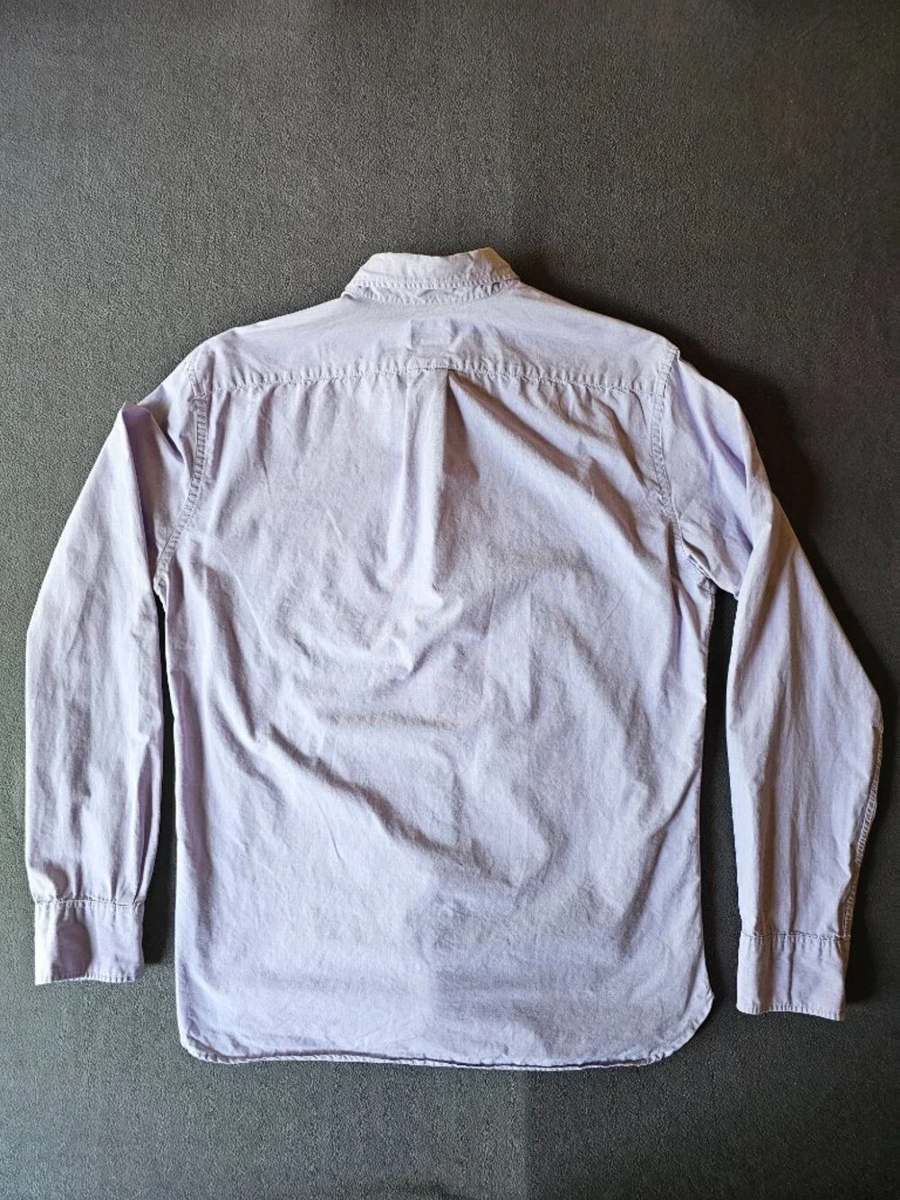 J.Crew Mens Medium Slim Fit Lavender Purple 100% Cotton Button Down Shirt